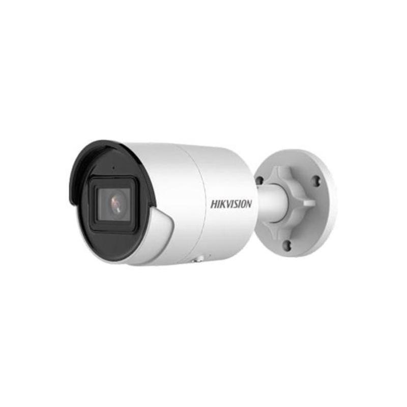 Camera supraveghere Hikvision IP bullet DS-2CD2063G2-IU(2.8mm), 6MP, Acusens - filtrarea alarmelor false dupa corpul uman si masini, microfon audio incorporat