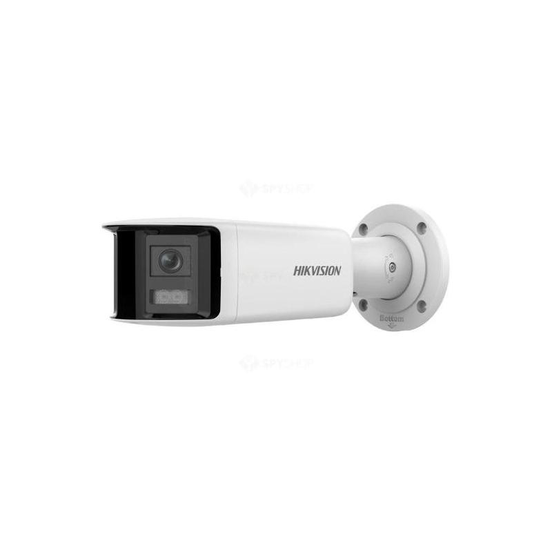 Camera supraveghere Hikvision IP Bullet DS-2CD2T47G2P-LSU/SL 2.8mm C, 4MP,ColorVu - imagini color 24/7 (color si pe timp de noapte), filtrarea alarmelor false dupa corpul uman si masini, senzor: 1/1.8