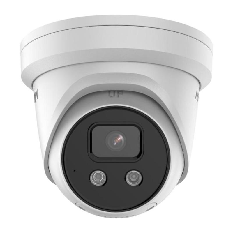 Camera supraveghere Hikvision IP Turret DS-2CD2386G2-ISU/SL(4mm)(C) 4K AcuSense Strobe Light, 8 MP resolution, 1/1.8