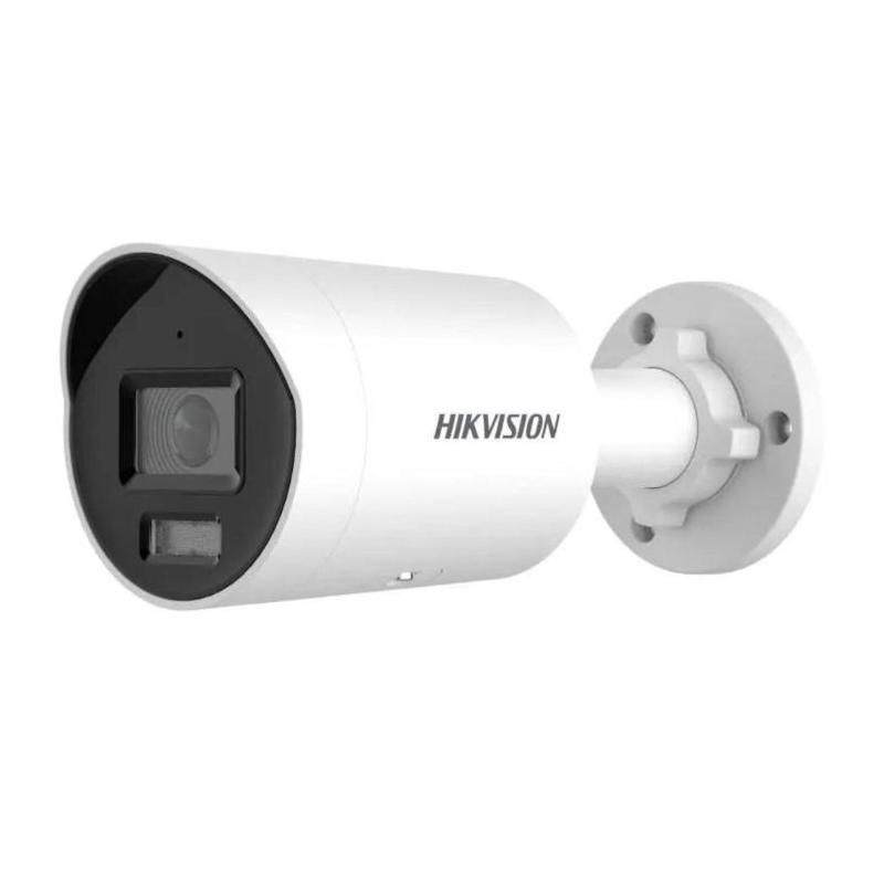 Camera de supraveghere Hikvision IP Bullet DS-2CD2026G2-IU 2.8mm D; 2MP;-U:Built-in microphone for real-time audio security, culoare alba 1/2.8