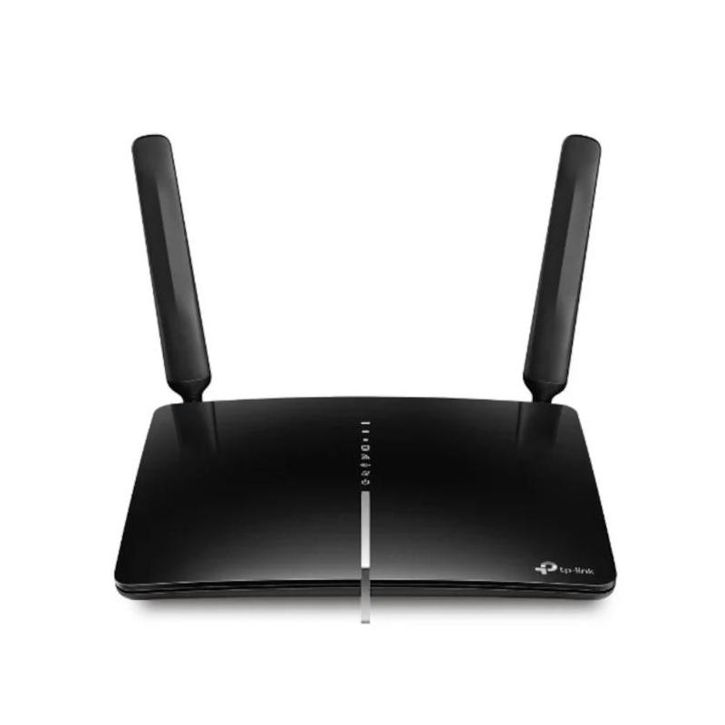 TP-LINK AC1200 Wireless Dual Band 4G + cat6 Router, ARCHER MR600,3* 10/100Mbps LAN Ports, 1* 10/100Mbps LAN/WAN Port, 1* micro SIM Card Slot, 2* Detachable External 4G LTE Antennas,IEEE 802.11a/n/ac 5 GHz, IEEE 802.11b/g/n 2.4 GHz