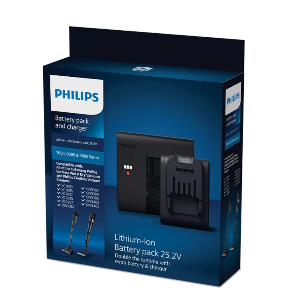 Baterie litiu-ion Philips de 25.2 V, compatibil cu gama Philips AquaTrio seria 9000