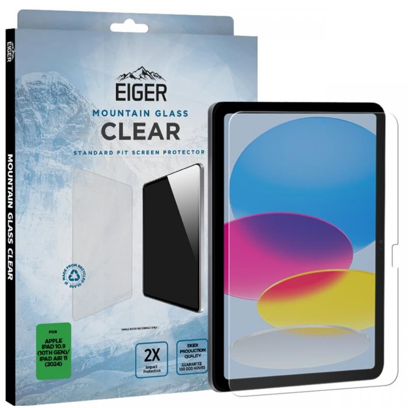 Eiger Folie Sticla Mountain Glass iPad 10.9 (10th Gen)/iPad Air 11 (2024) Clear