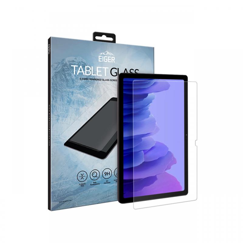 Folie Tableta Samsung Galaxy Tab A7 (2020) 10.4 inch Eiger Sticla Temperata Clear