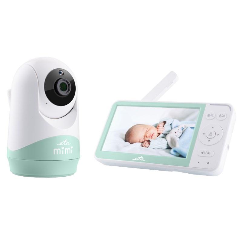 Baby Monitor ETA MIMI 5306 90000, ecran LCD 5.0\'\' TFT, Audio-Video wireless, ZOOM 2x, camera rotativa vertical si orizontal