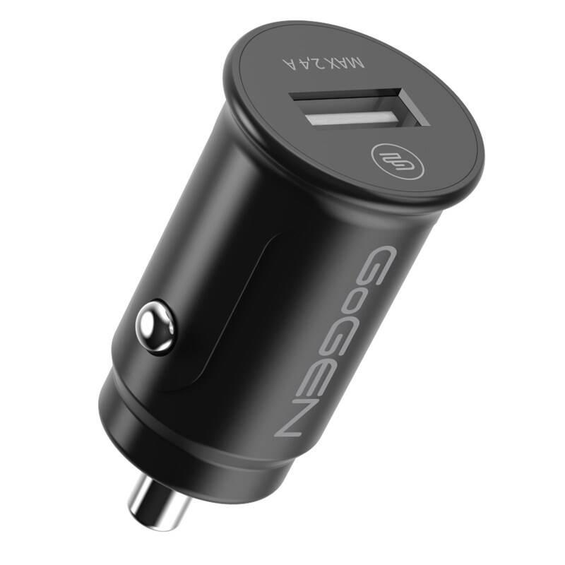 Adaptor incarcare priza auto GoGEN CH 13, 1xUSB, 5V/2.4A, 12W, negru