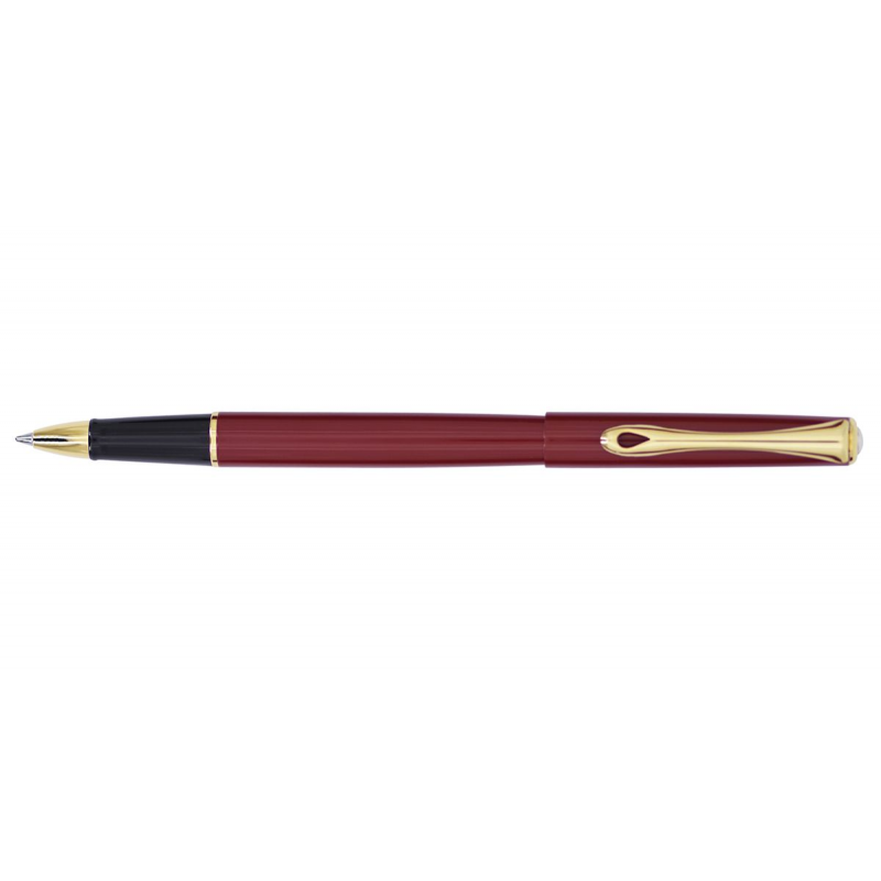 Roller Diplomat Traveller - Dark Red Gold