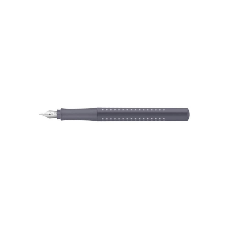 Stilou Penita Iridium M Faber-Castell Grip 2010, Culoare Corp Gri