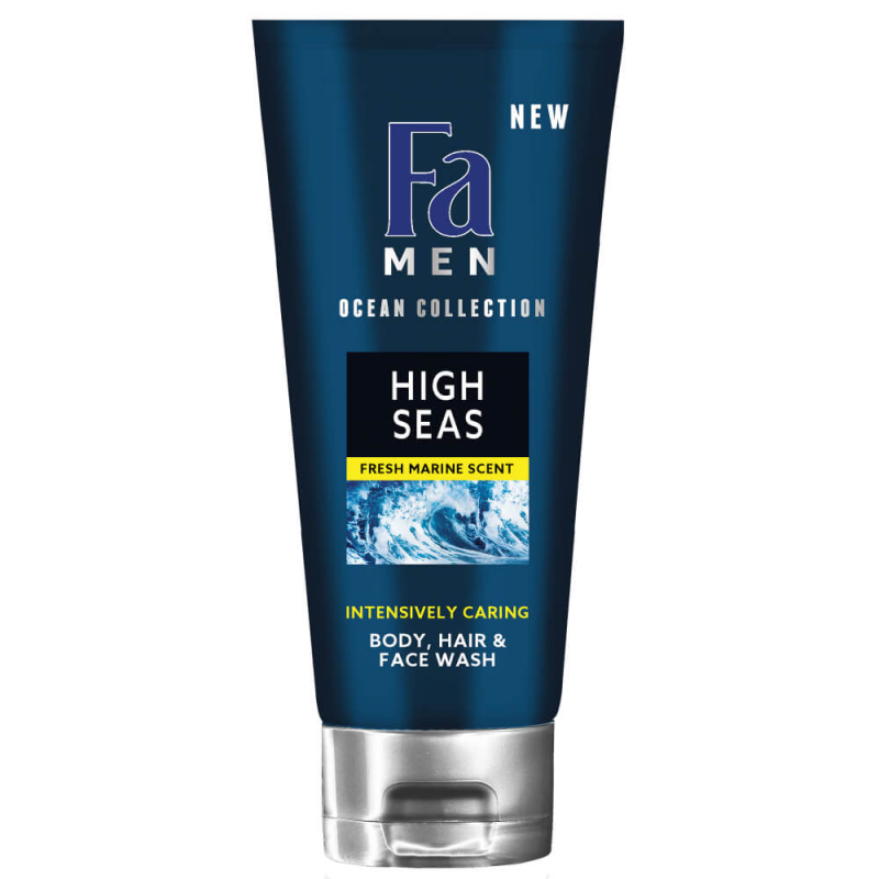 Gel de Dus FA High Seas Men, Parfum Marin Fresh, 200 ml