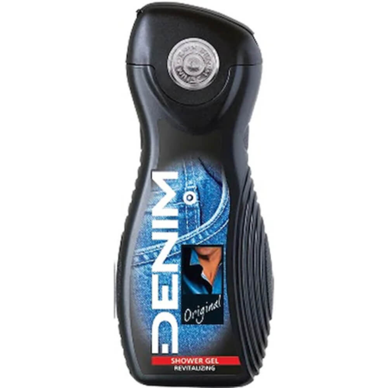 Gel de Dus pentru Barbati DENIM Original, Regenerant si Tonifiant, 250 ml