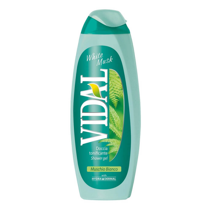 Gel de Dus VIDAL White Musk, 500 ml