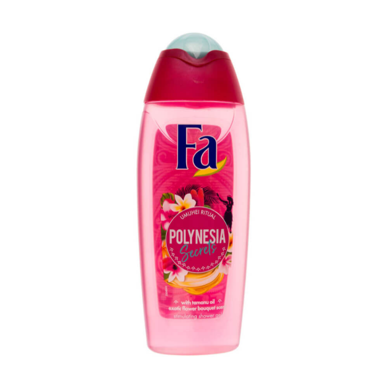 Gel de Dus FA Polynesia Secrets Umuhei Ritual, Parfum Floral Exotic, 250 ml