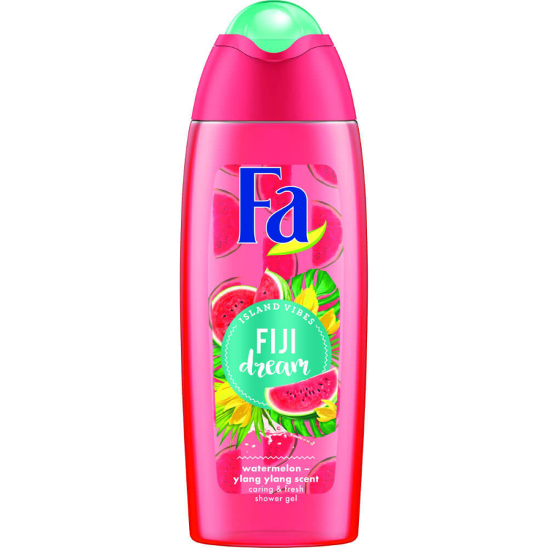 Gel de Dus FA Island Vibes Fiji Dream, Parfum de Pepene Rosu, 250 ml