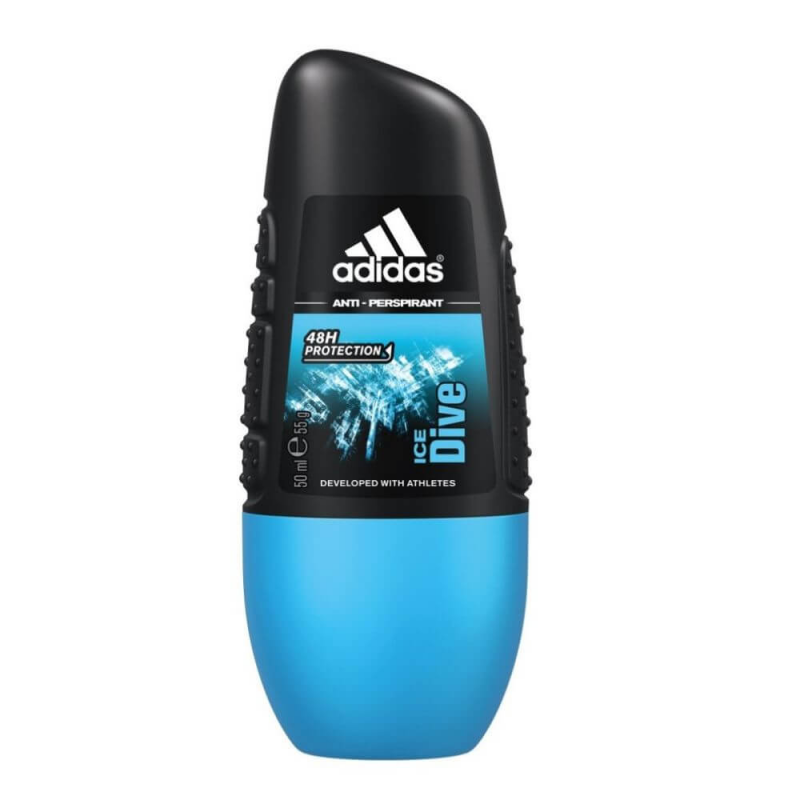 Deodorant Roll On ADIDAS Ice Dive, 50 ml, Protectie 48h