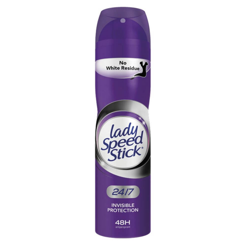 Deodorant Spray LADY SPEED STICK Invisible Dry, 150 ml