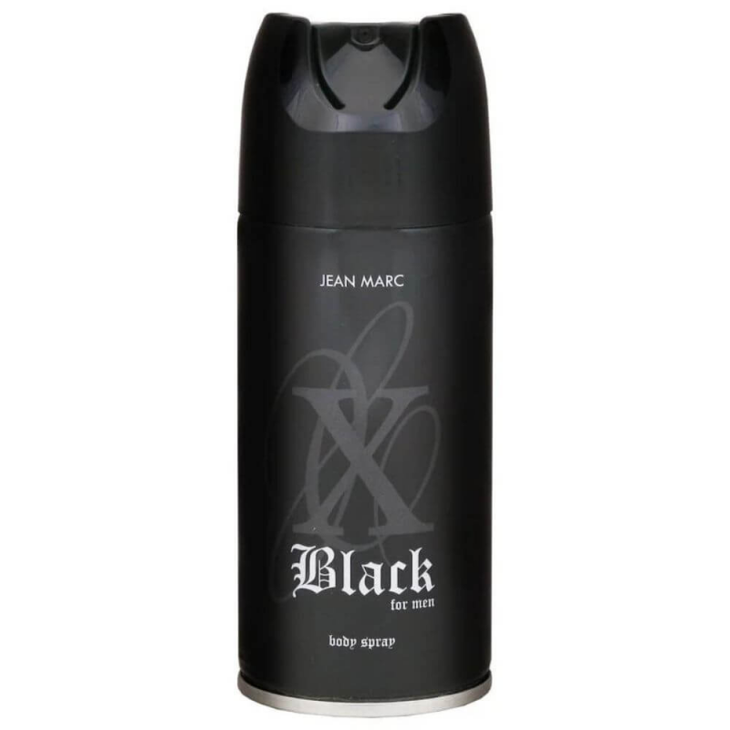 Deodorant Spray MEN JEAN MARC Black, 150 ml, Protectie 24 h
