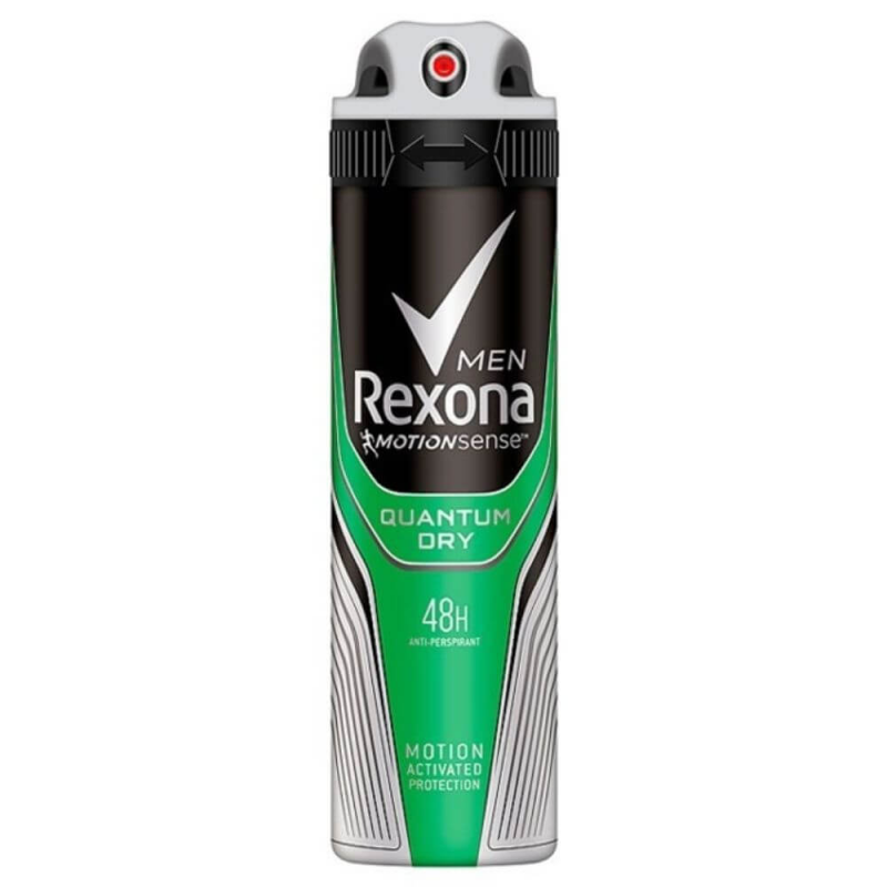 Deodorant Spray REXONA Quantum Dry, 150 ml, Protectie 48h