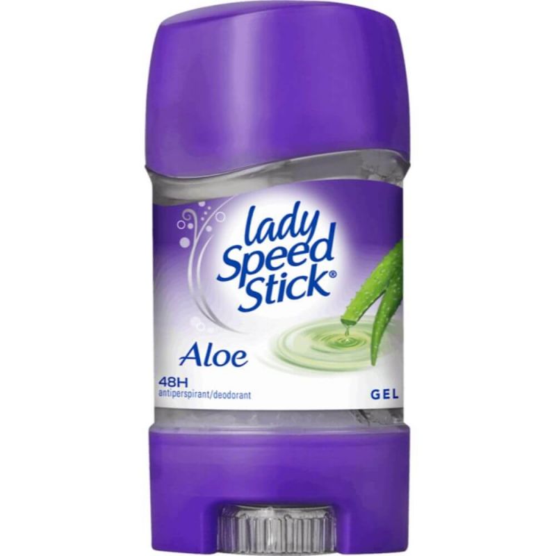 Deodorant Stick Gel Lady Speed Stick Aloe Vera, 65 g, Protectie 48 h