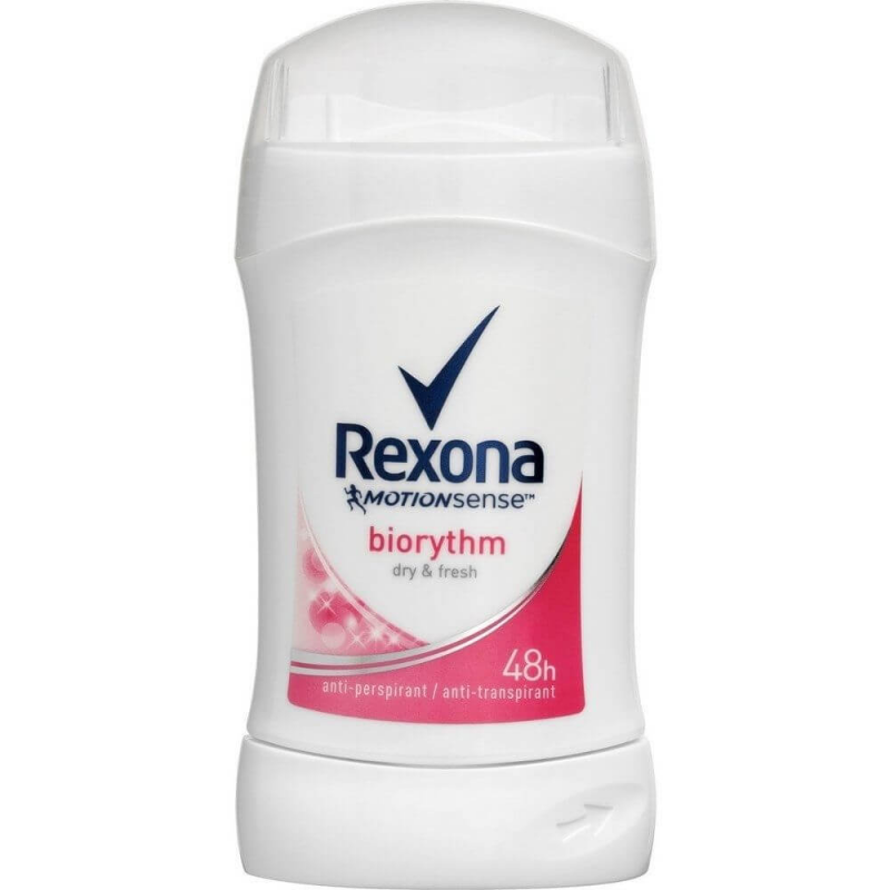 Deodorant Stick REXONA Biorythm, 40 ml, Protectie 48h