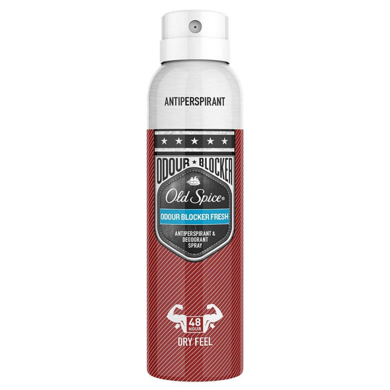 Spray Deodorant Old Spice Odor Blocker, 125 ml, pentru barbati