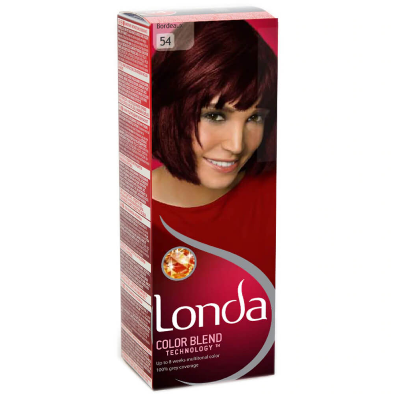 Vopsea de Par Permanenta Londa Color Blend 54, Bordo, 110 ml