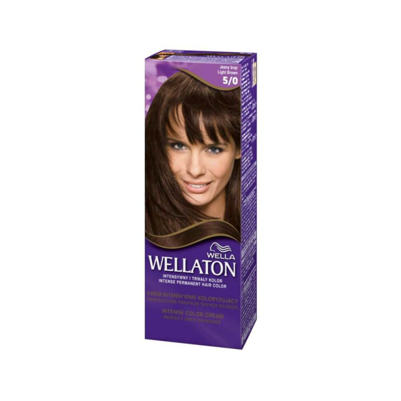 Vopsea Permanenta Par Wellaton 5/0, Saten Deschis, 110 ml