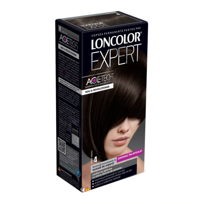 Vopsea de Par Permanenta LONCOLOR Expert AOE TECH 4, 130 ml