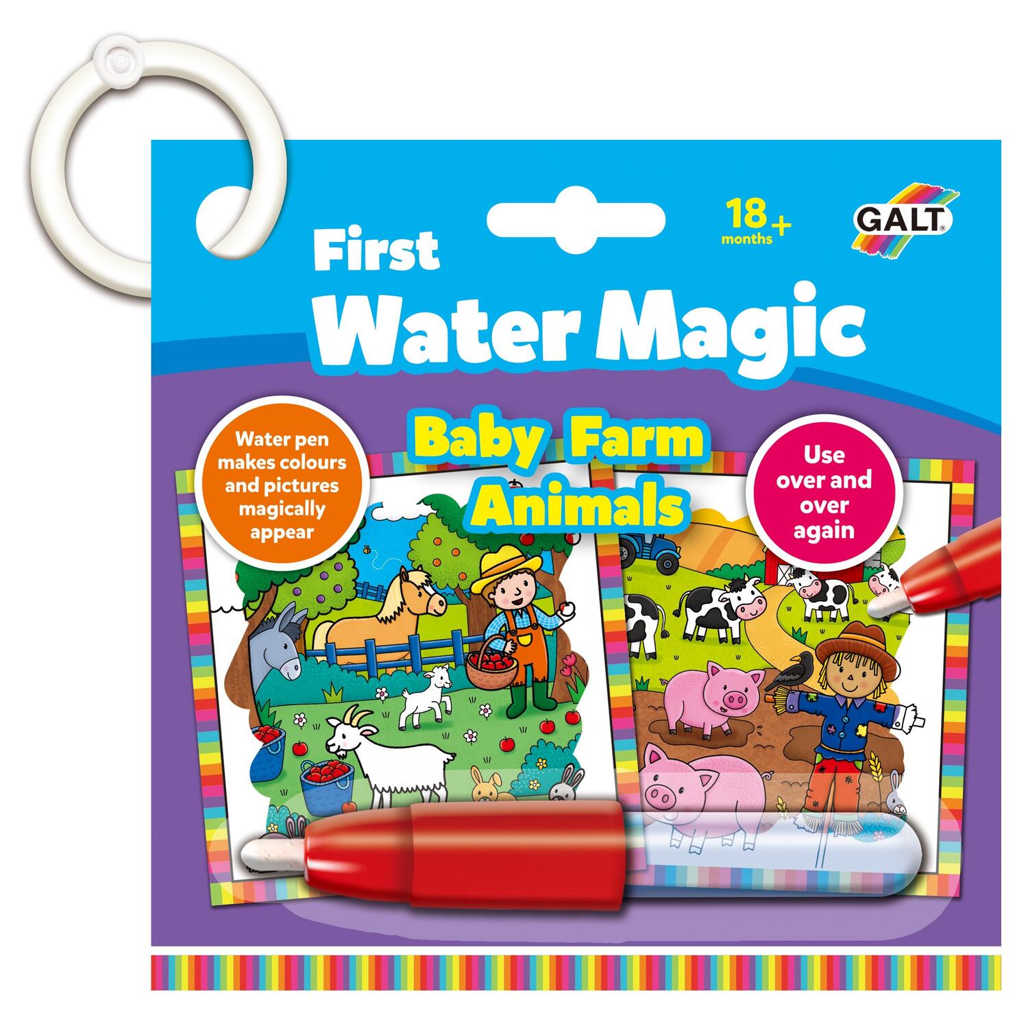 Prima mea carticica Water Magic - Animalutele de la ferma