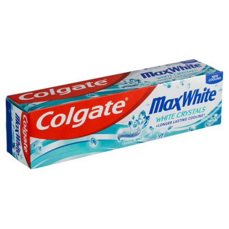 pasta de dinti pentru vanatai la ochi Pasta de Dinti COLGATE Max White Crystals, 75 ml, Pasta de Dinti pentru Albire