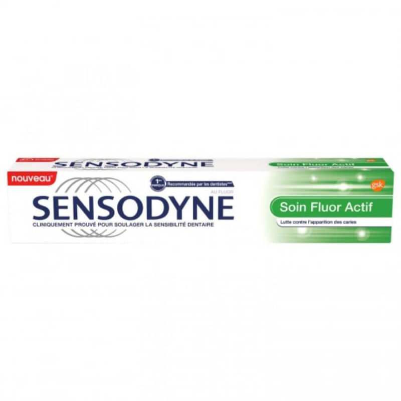 Pasta Dinti Sensodyne Soin Actif, 75 ml, Aroma Menta