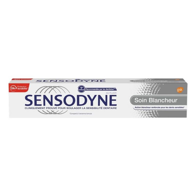 Pasta Dinti Sensodyne Soin Blancheur, 75 ml, Aroma Menta