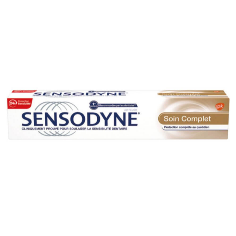 Pasta Dinti Sensodyne White Soin Complet, 75 ml, Aroma Menta