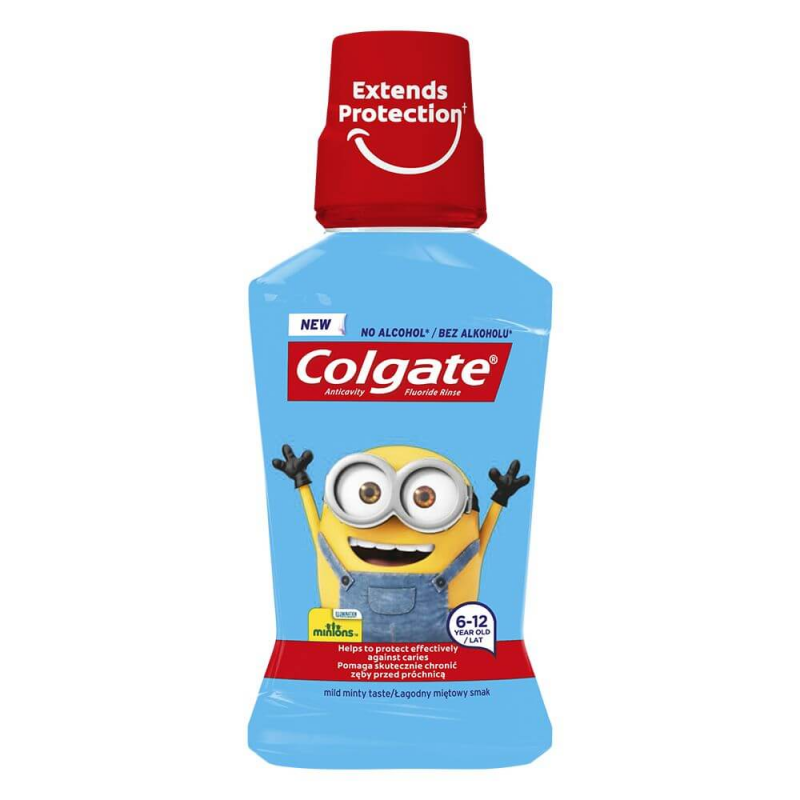 Apa de Gura Colgate Minions, 250 ml