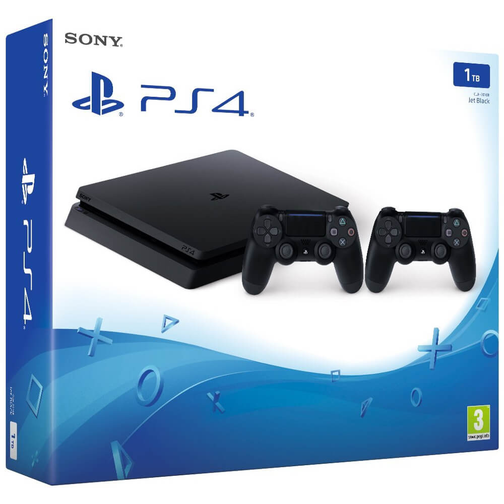 Consola Sony PS4 Slim (PlayStation 4), 1TB + Extra Controller