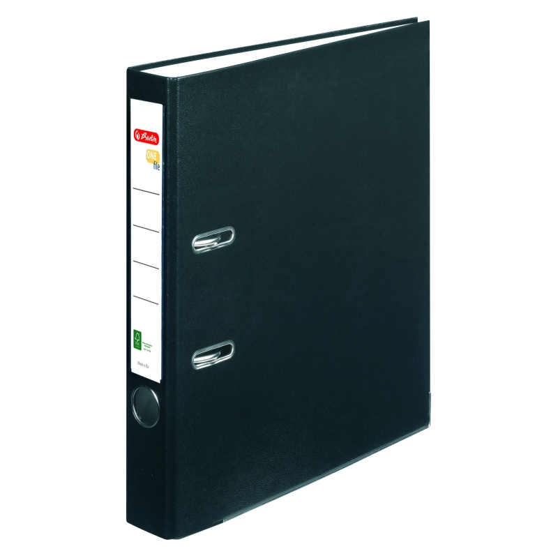 Biblioraft One File A4 5 Cm Fsc Negru