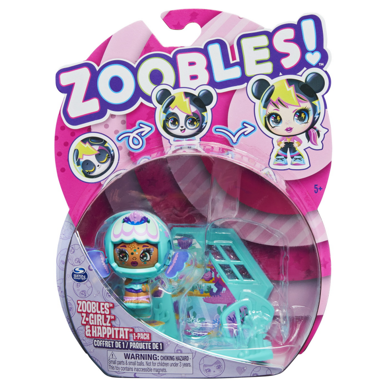 Figurina Zoobles Z-Girlz - Fetita Peste