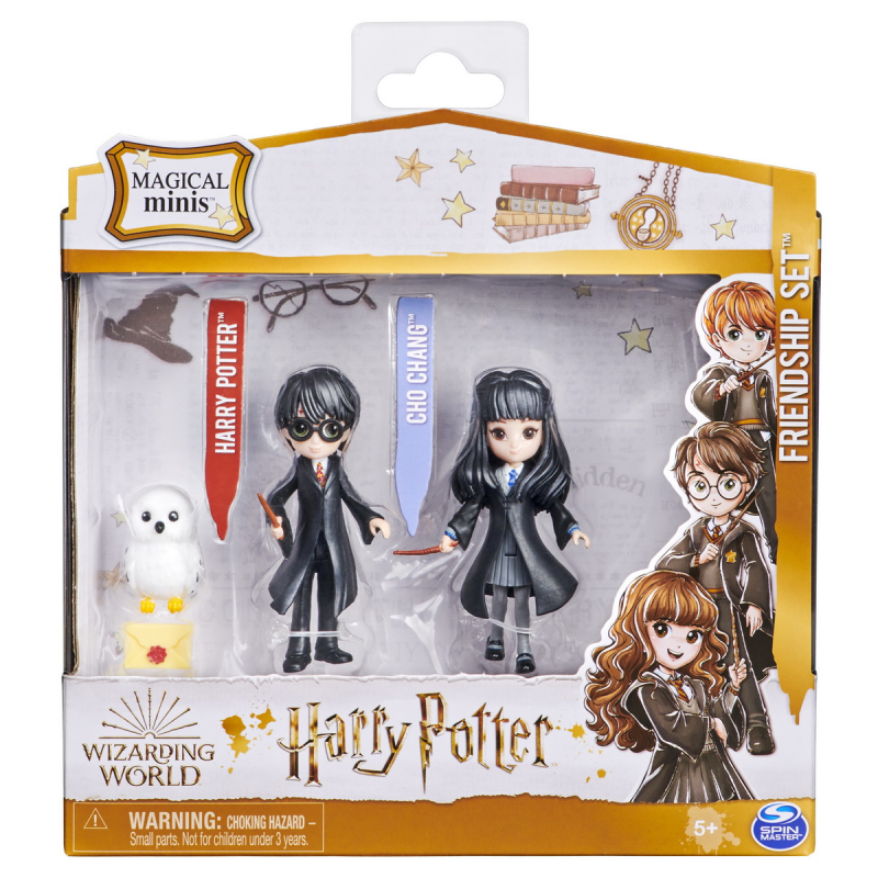 harry potter si ordinul phoenix online in romana Set 2 figurine Harry Potter - Harry Potter si Cho Chang, 7.5 cm