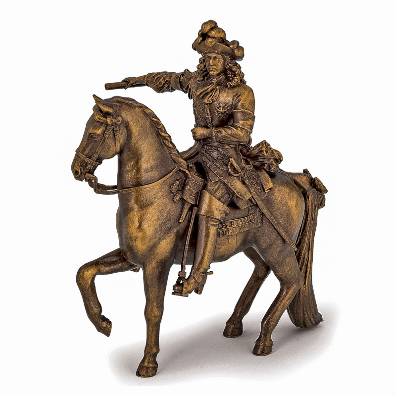 ludovic al xii lea al franței Figurina Papo - Ludovic Al XIV-lea pe cal