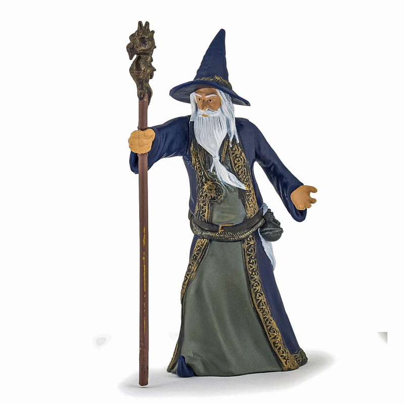 orice asemanare cu personaje reale e pur intamplatoare Figurina Papo - Personaje medievale, Magician