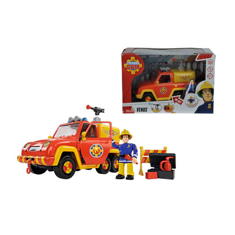 Fireman Sam Masina de Pompieri Venus Figurina