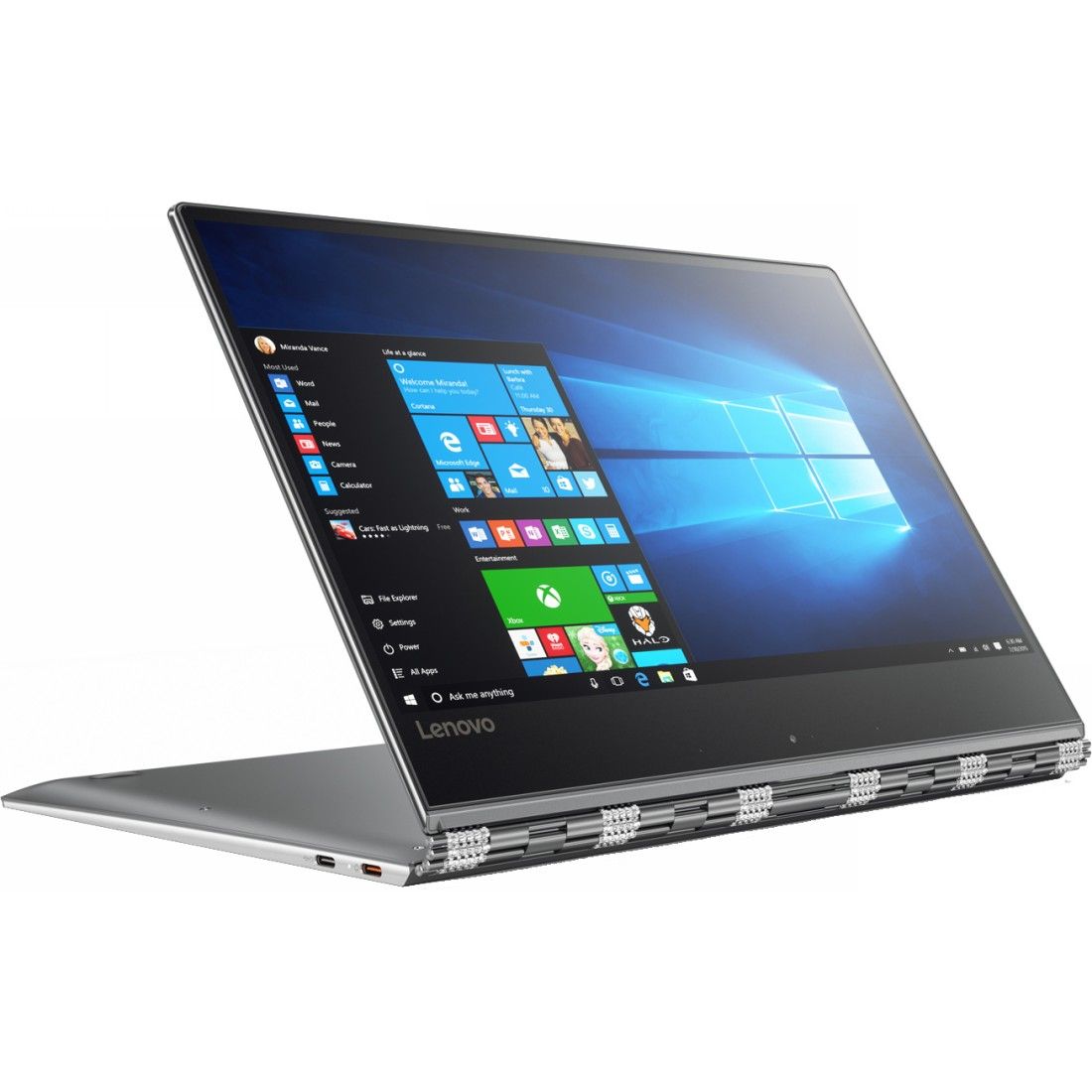 Laptop 2 in 1 Lenovo Yoga 910-13IKB, Intel Core i5-7200U, 8GB DDR4, SSD 256GB, Intel HD Graphics, Windows 10 Home