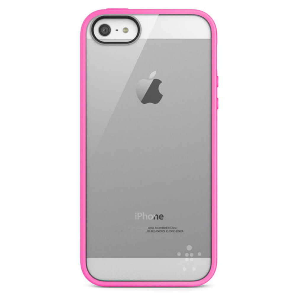 Capac de protectie Belkin Candy F8W153VFC01 pentru iPhone 5/5S/SE, Roz