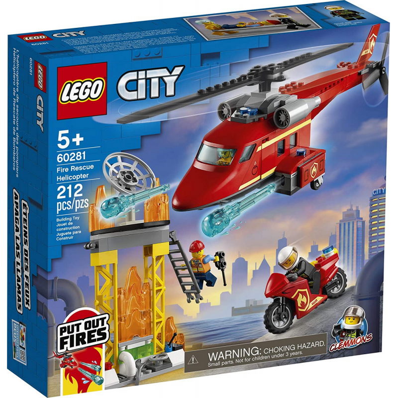 LEGO City Fire - Elicopter de pompieri 60281