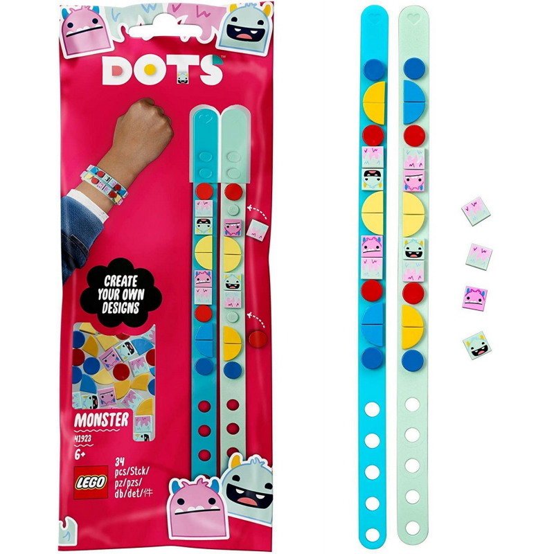 LEGO DOTS - Bratara cu Monstruleti 41923