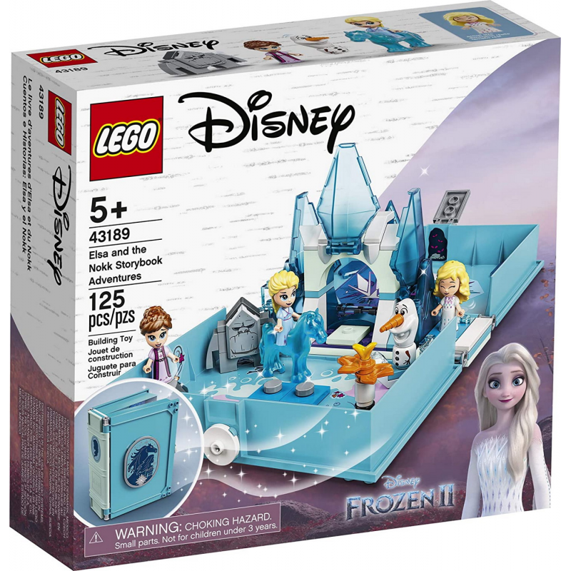 LEGO Disney Princess - Aventuri din cartea de povesti cu Elsa si Nokk 43189
