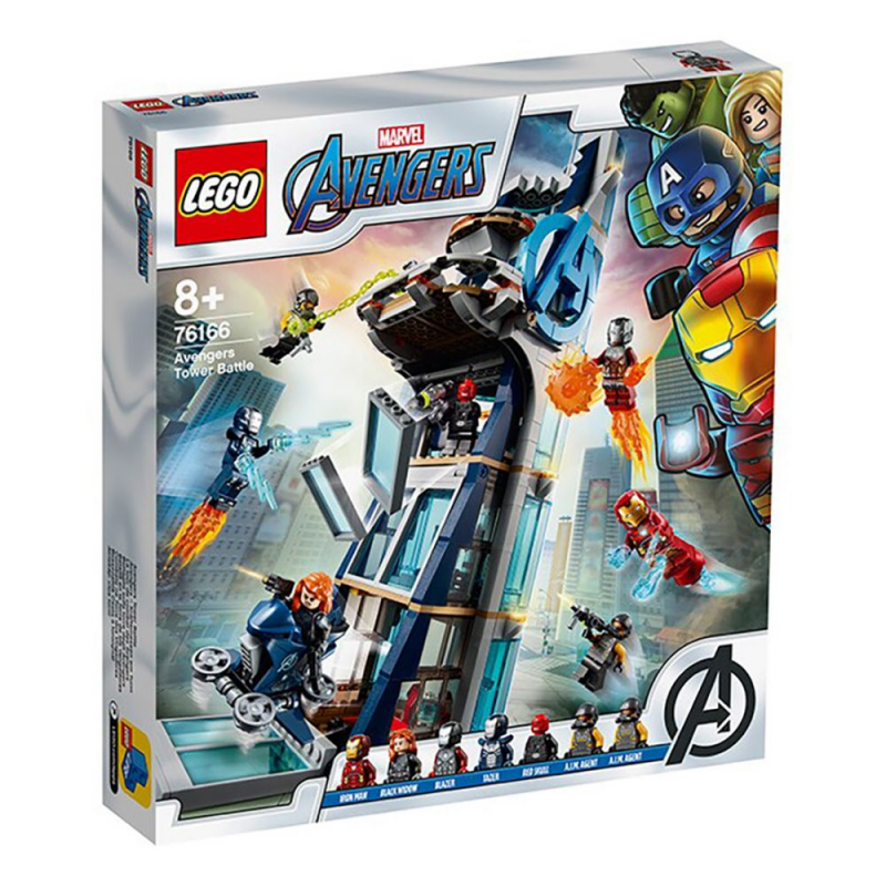 LEGO Super Heroes - Lupta din turn a Razbunatorilor 76166