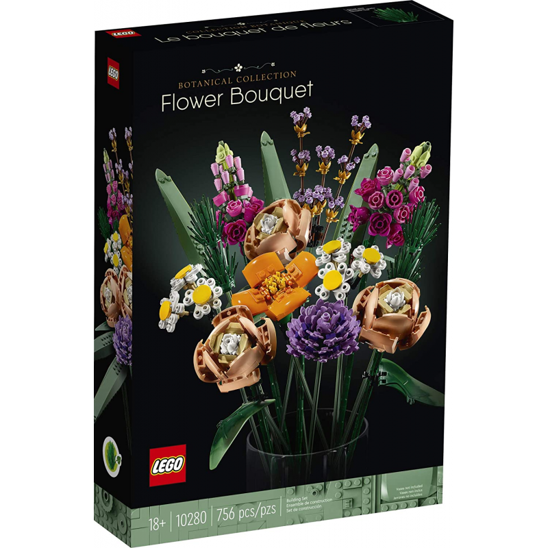 buchet flori cu la multi ani zi de nastere LEGO Creator Expert - Buchet de flori 10280