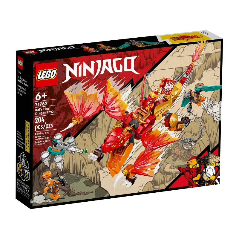 ultra dragonul de aur al lui lloyd LEGO Ninjago - Dragonul EVO de Foc al lui Kai 71762