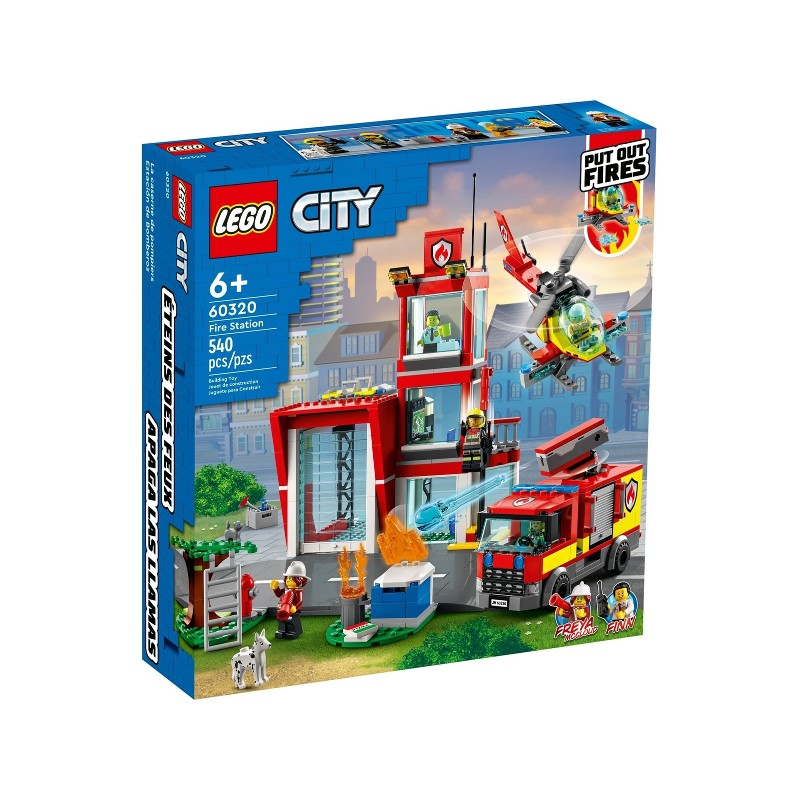 LEGO City - Remiza de pompieri 60320