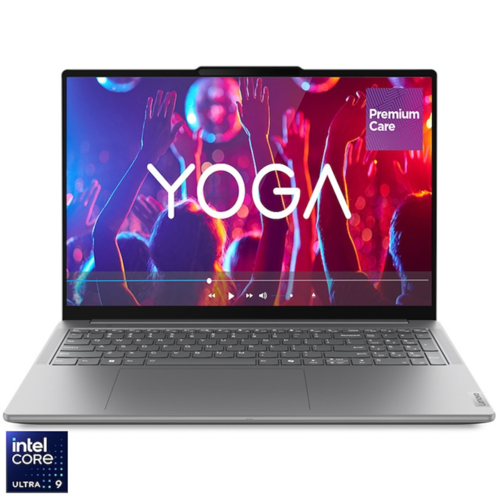 Laptop Lenovo Yoga Pro 9 YG9 PRO 16T 3.2K ULTRA 9- 185H, 32GB, 1TB SSD, RTX 4060, Luna Gray